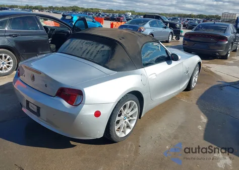 2007 BMW Z4 3.0I from USA, damaged, VIN 4USBU33537LW59845